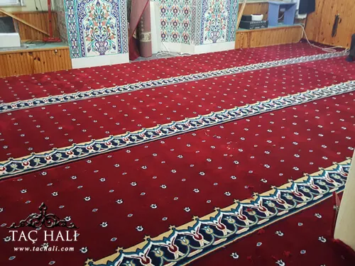 Bordo Cami Halısı