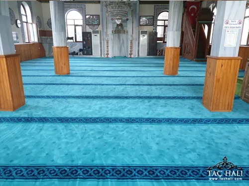 Turkuaz Cami Halısı