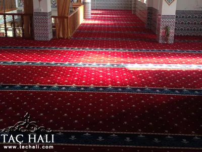 bordo Cami Halısı