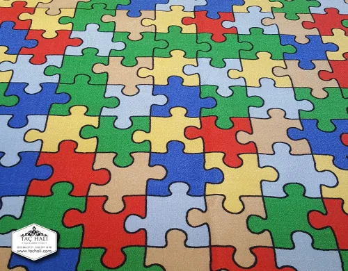 Kids Club Puzzle Bukle Halı