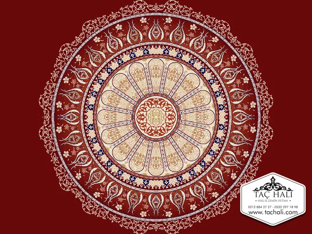 Taç Göbekli Cami Halısı AGB 08