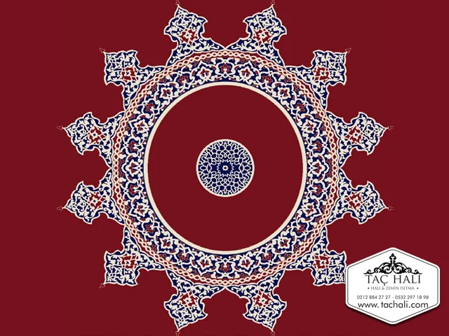 Taç Göbekli Cami Halısı AGB 12