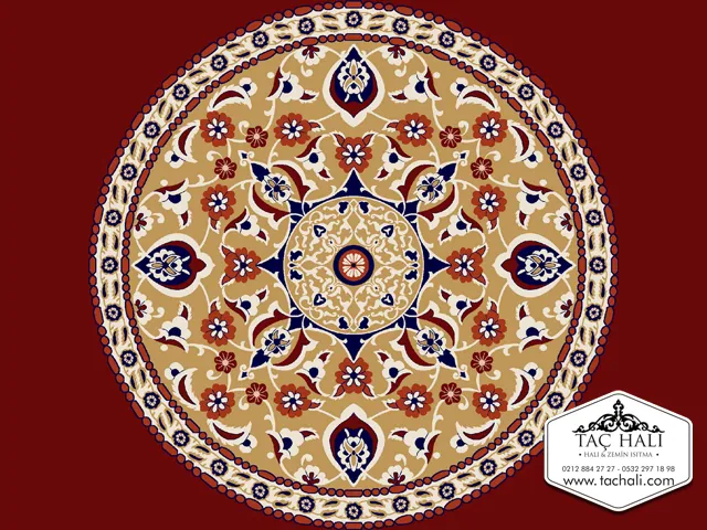 Taç Göbekli Cami Halısı AGB 13