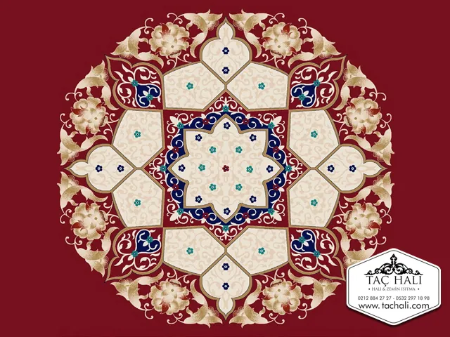 Taç Göbekli Cami Halısı AGB 22