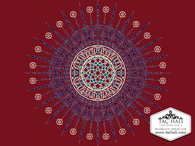 Taç Göbekli Cami Halısı AGB 34