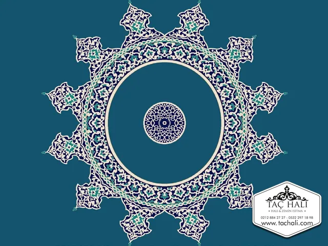 Taç Göbekli Cami Halısı AGTM 12