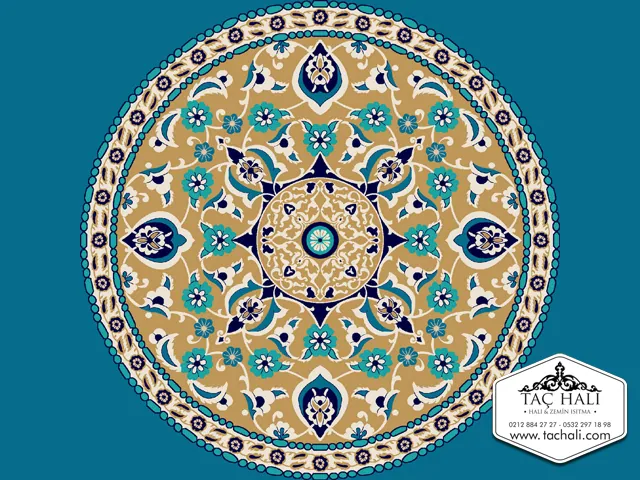 Taç Göbekli Cami Halısı AGTM 13
