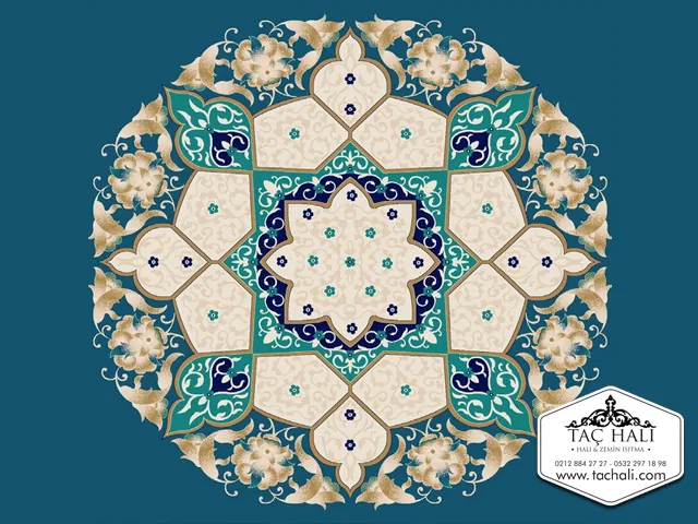 Taç Göbekli Cami Halısı AGTM 22