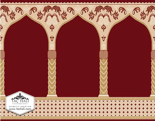 Taç Seccadeli Cami Halısı ASB 04