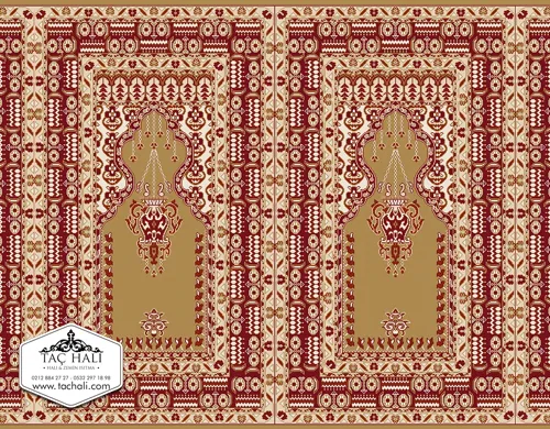 Taç Seccadeli Cami Halısı ASH 07