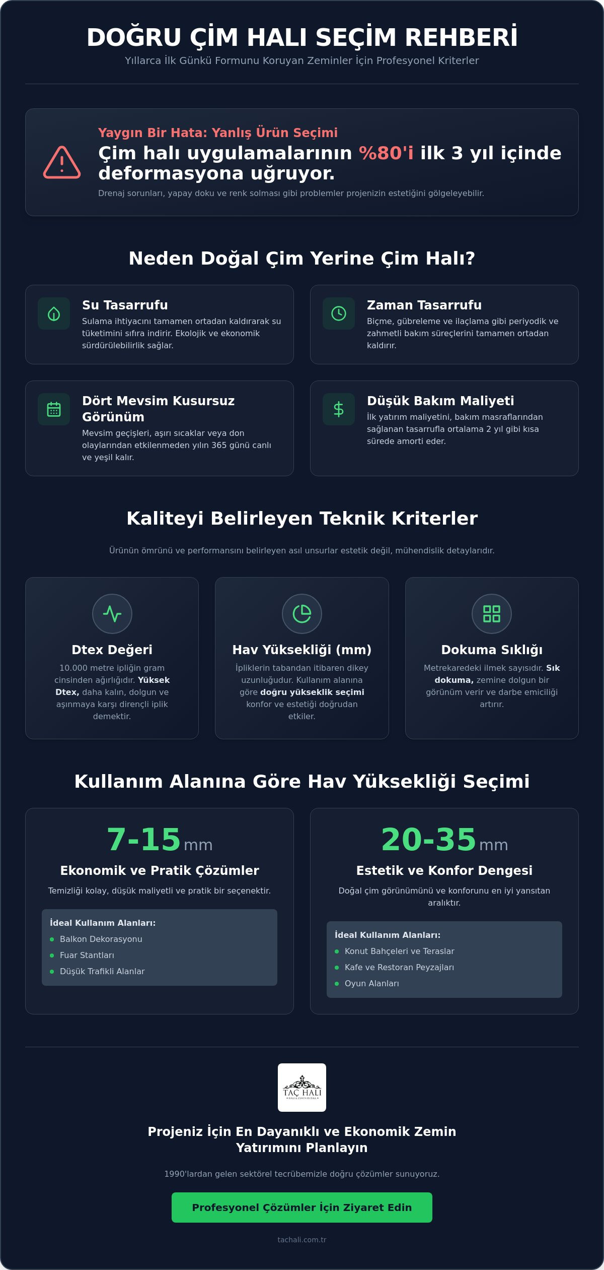 Çim Halı Seçim Rehberi: Avantajları ve Kullanım Alanları