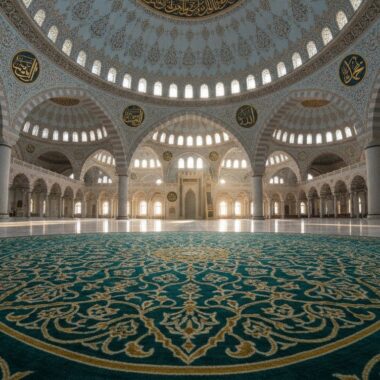 Göbekli Cami Halısı Seçim Rehberi: Estetik, Teknik Özellikler ve 2026 Trendleri