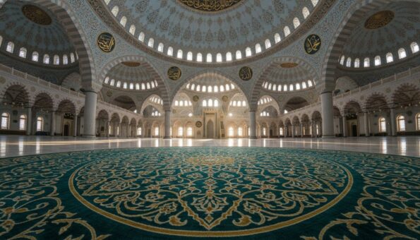 Göbekli Cami Halısı Seçim Rehberi: Estetik, Teknik Özellikler ve 2026 Trendleri