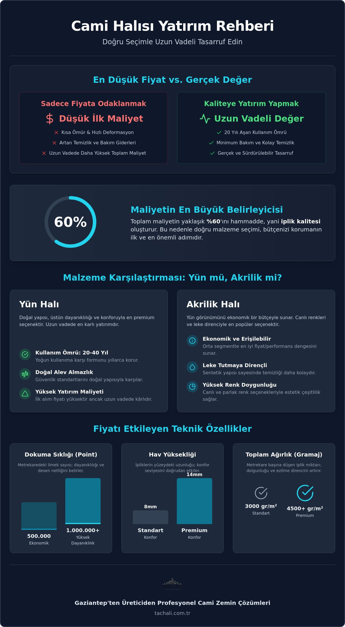 Cami Halısı Metrekare Fiyatları 2026: Maliyet ve Kalite Rehberi