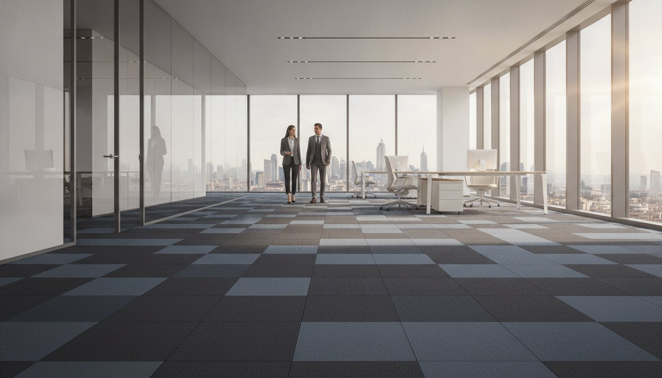 Karo Halı Nedir? 2026 Modern Ofis ve Ticari Zemin Çözümleri Rehberi
